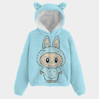🧸Labubu SnugglePop Hoodie – Cute, Cozy & Ear-Resistible
