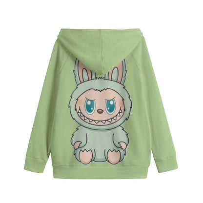 LABUBU HOODED SWEATER JACKETS - KIDS SWEATER JACKET