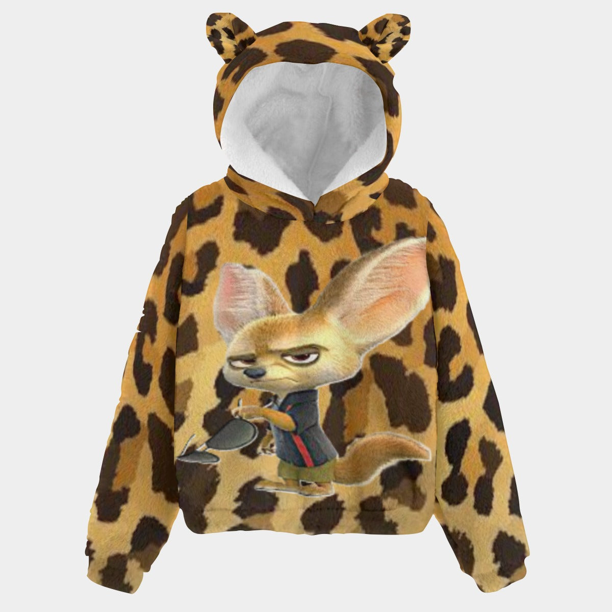🔥Exclusive Limited Edition Zootopia 2™ Kid’s Cozy Warm Fleece Hoodie with Cute Animal Ears