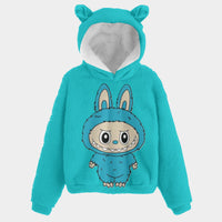 🧸Labubu SnugglePop Hoodie – Cute, Cozy & Ear-Resistible