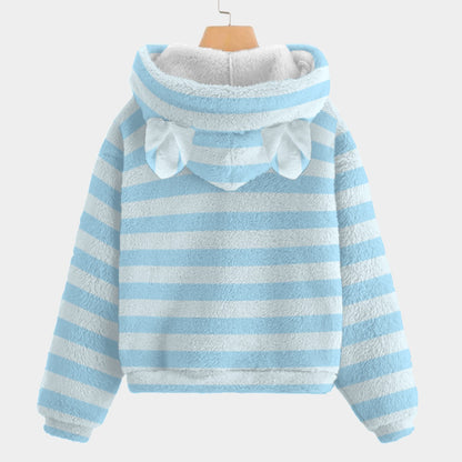 🧸 Title: Labubu SnugglePop™ Hoodie – Cute, Cozy & Ear-Resistible