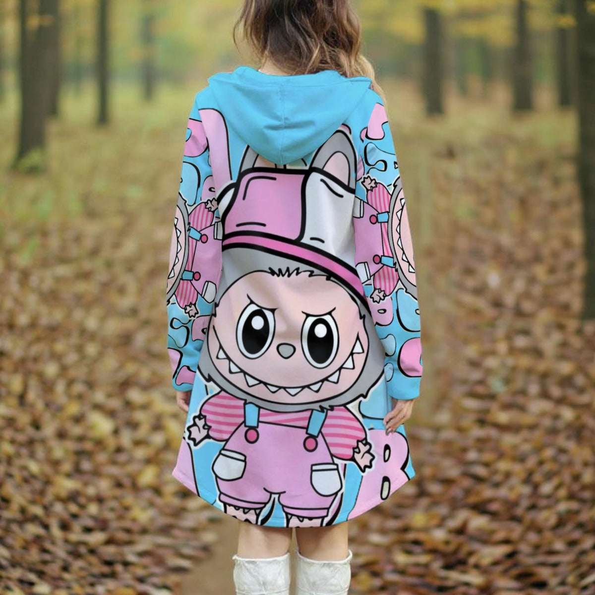 Exclusive Designed - Women's Long Hooded Dress