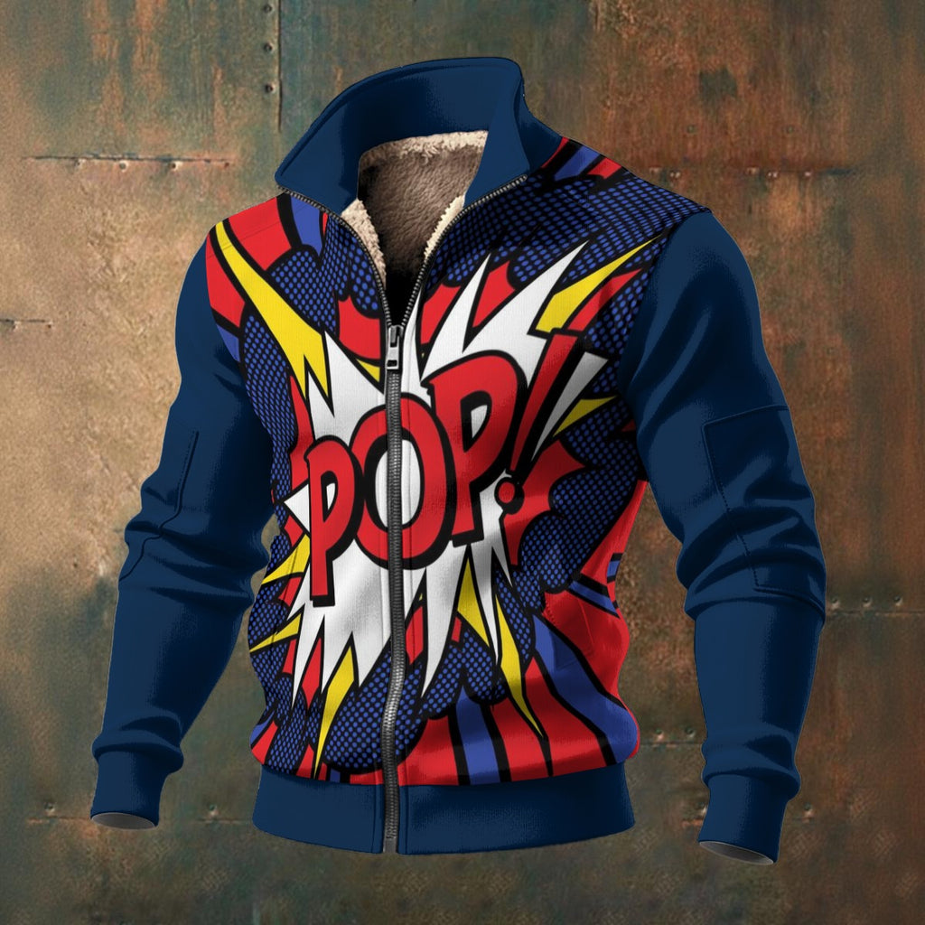 🧊“FrostFlex™ Knit Fleece — Built for Bold” - Men's Fleece Zip Jacket - Exclusive