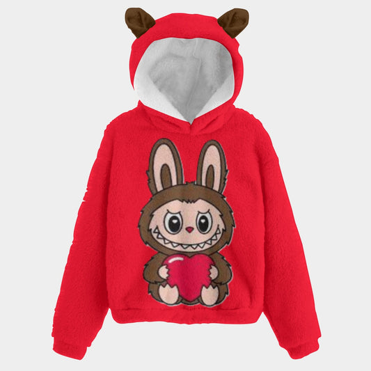 🧸Labubu SnugglePop™ Hoodie – Cute, Cozy & Ear-Resistible
