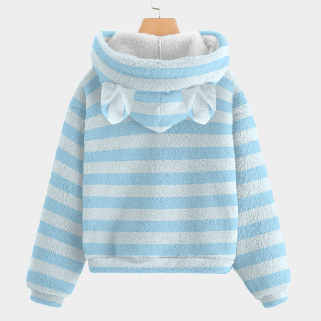 🧸 Title: Labubu SnugglePop™ Hoodie – Cute, Cozy & Ear-Resistible
