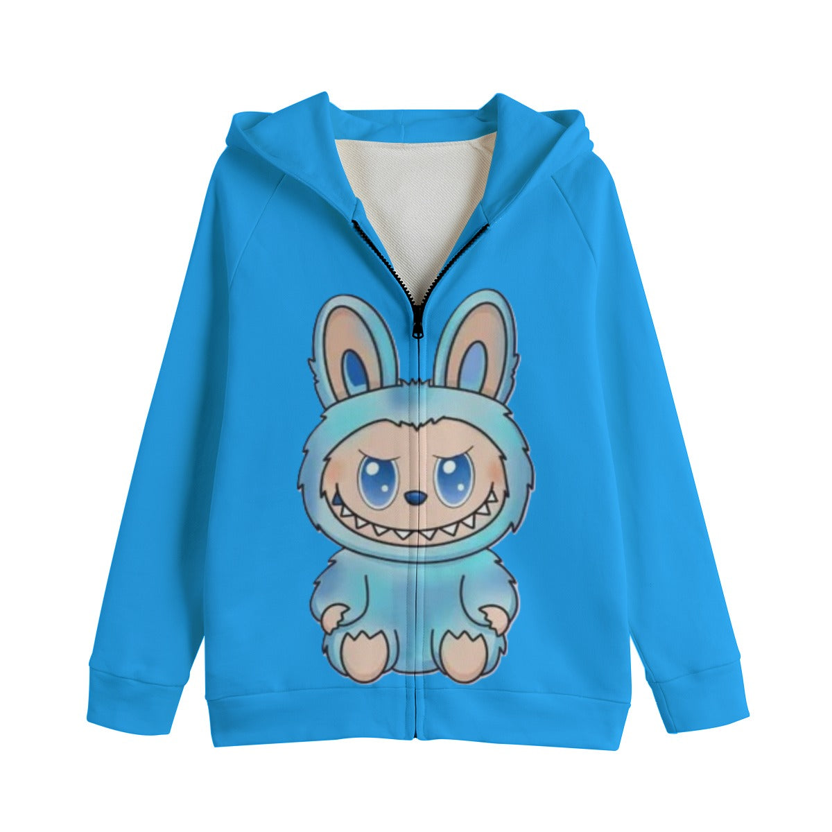 LABUBU HOODED SWEATER JACKETS - KIDS SWEATER JACKET