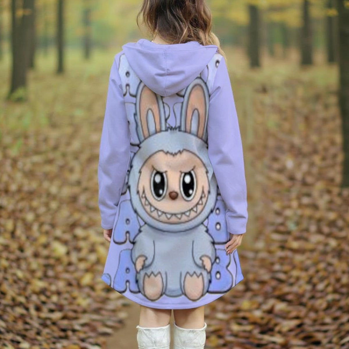 Exclusive Designed - Women's Long Hooded Dress