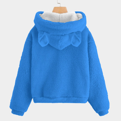 TREND ALERT!🧸 Labubu SnugglePop™ Hoodie – Cute, Cozy & Ear-Resistible Labubu Hoodie Blue Brown Lububu Heart Sitting