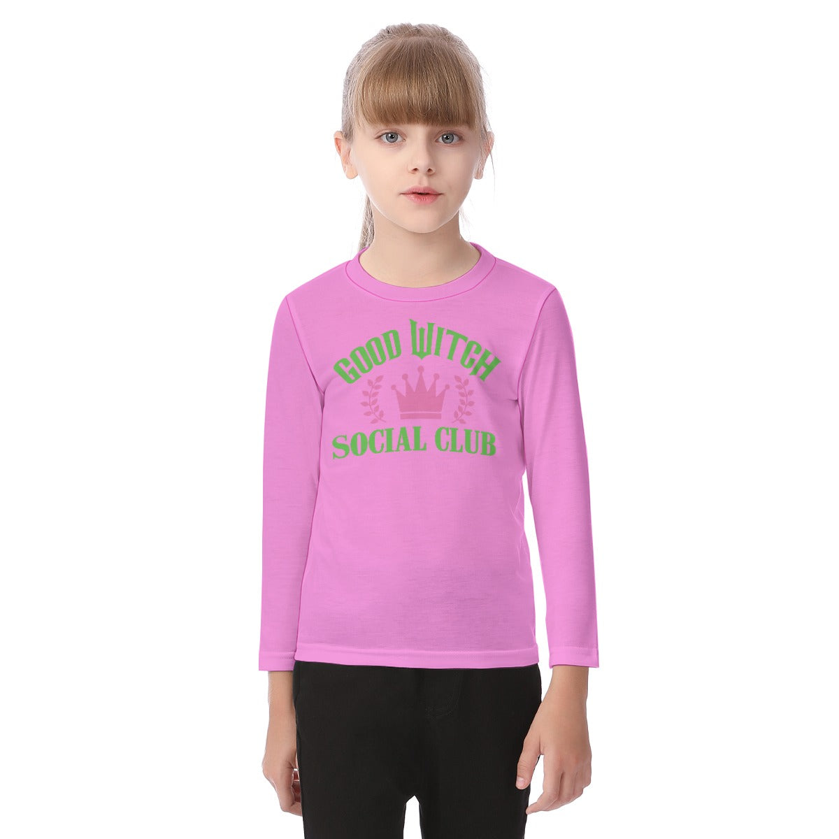 KID'S EXCLUSIVE WICKED SOCIAL CLUB LONGSLEEVE  Pink