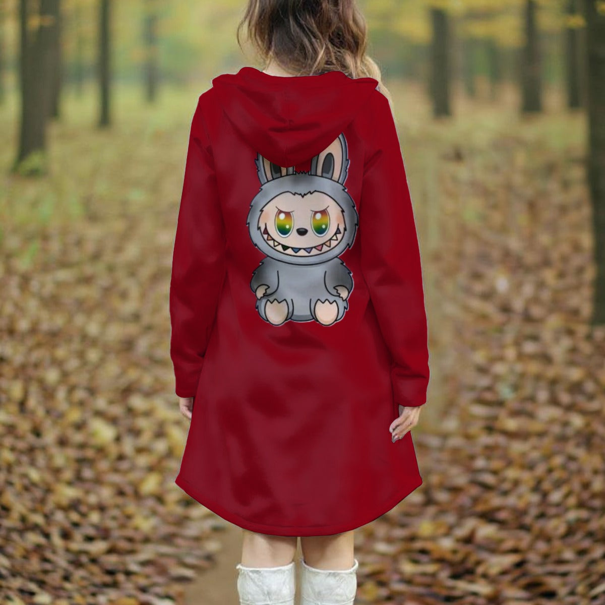 Exclusive Designed - Women's Long Hooded Dress