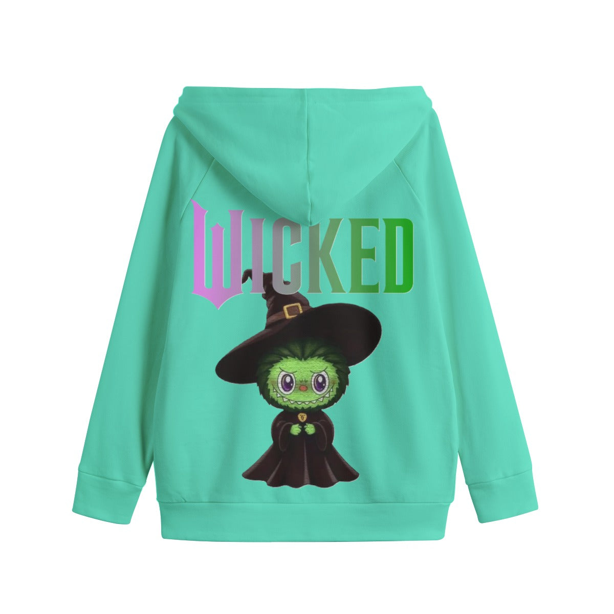 Exclusive Unisex Labubu Wicked Kid's Zip Sweatshirt Hoodie