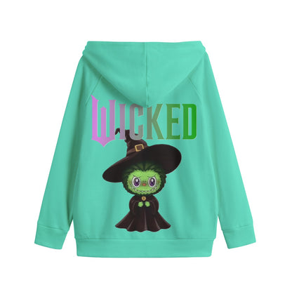 Exclusive Unisex Labubu Wicked Kid's Zip Sweatshirt Hoodie