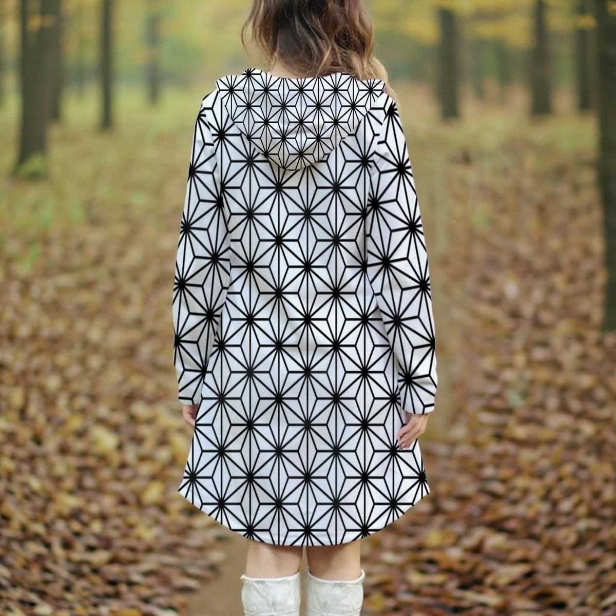 Exclusive Designed - Women's Long Hooded Dress