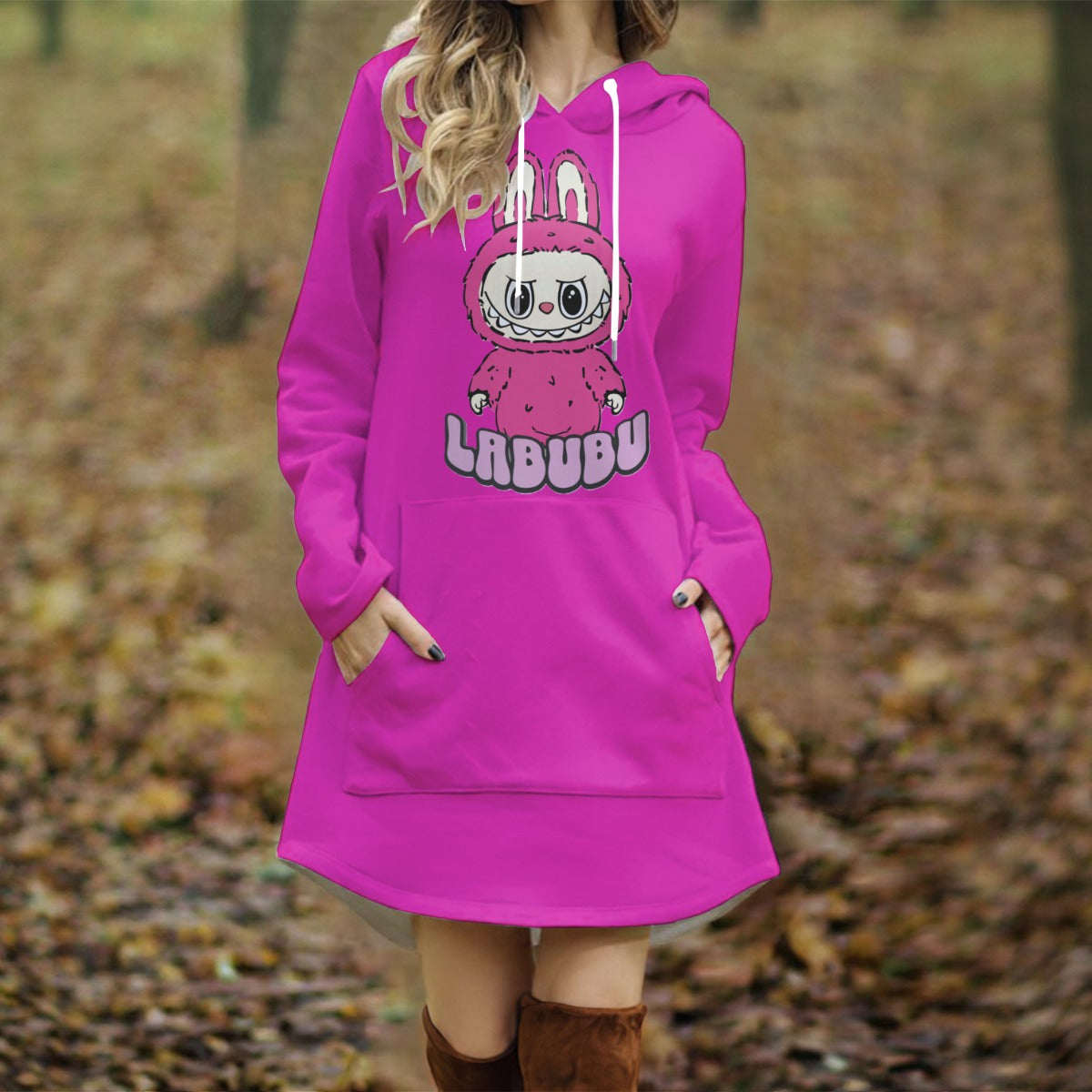 Exclusive Designed - Women's Long Hooded Dress