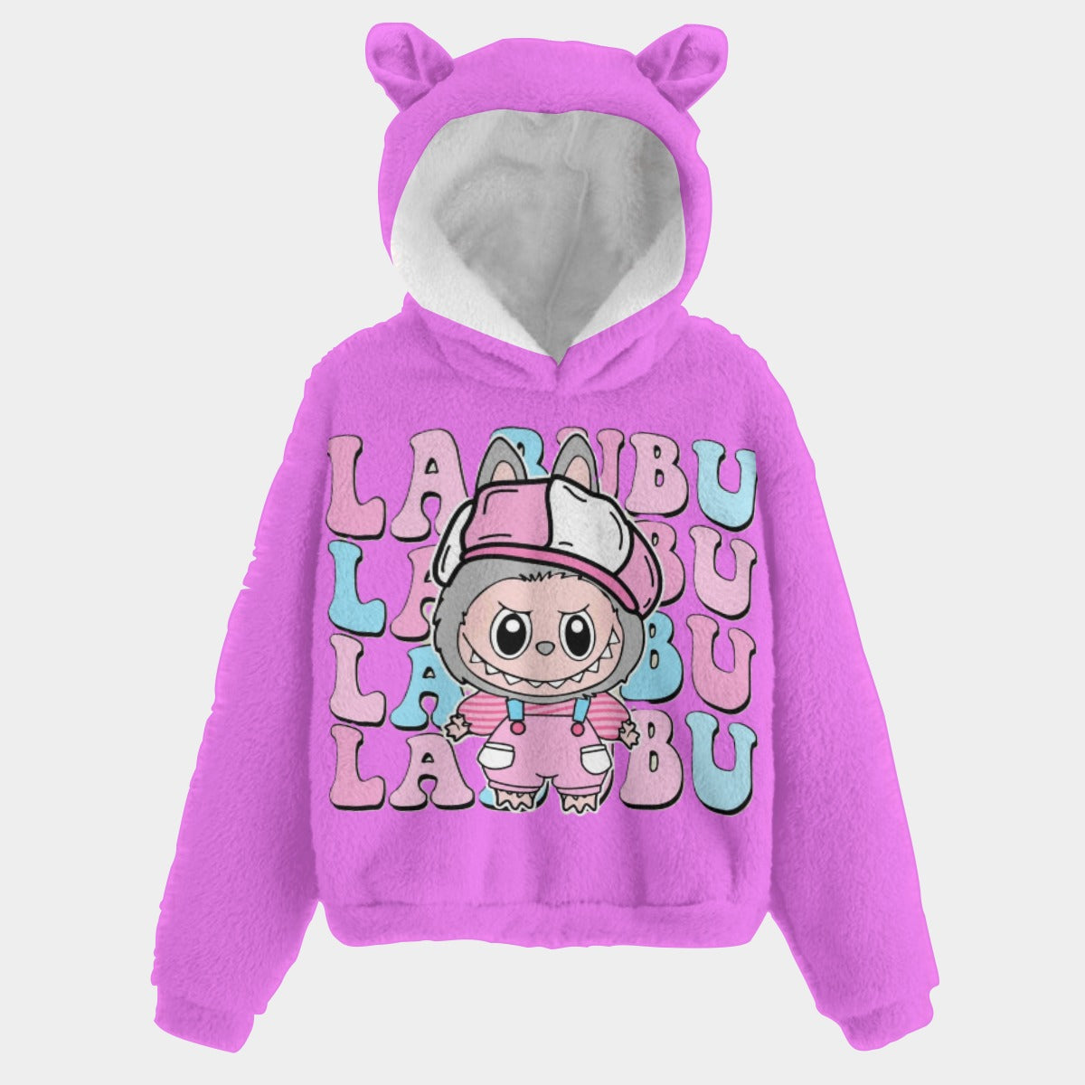 🧸Labubu SnugglePop™ Hoodie – Cute, Cozy & Ear-Resistible