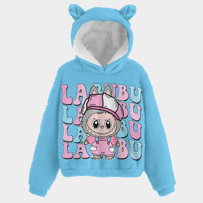 🧸Labubu SnugglePop™ Hoodie – Cute, Cozy & Ear-Resistible