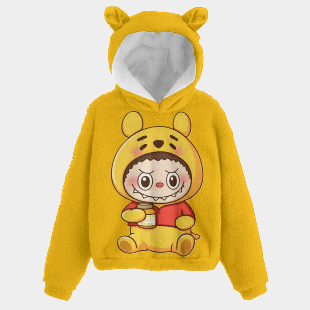 🧸Labubu SnugglePop™ Hoodie – Cute, Cozy & Ear-Resistible
