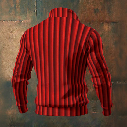 🧊“FrostFlex™ Knit Fleece — Built for Bold” Men's Fleece Zip Jacket