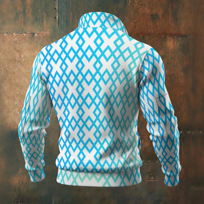 🧊“FrostFlex™ Knit Fleece — Built for Bold” Men's Fleece Zip Jacket