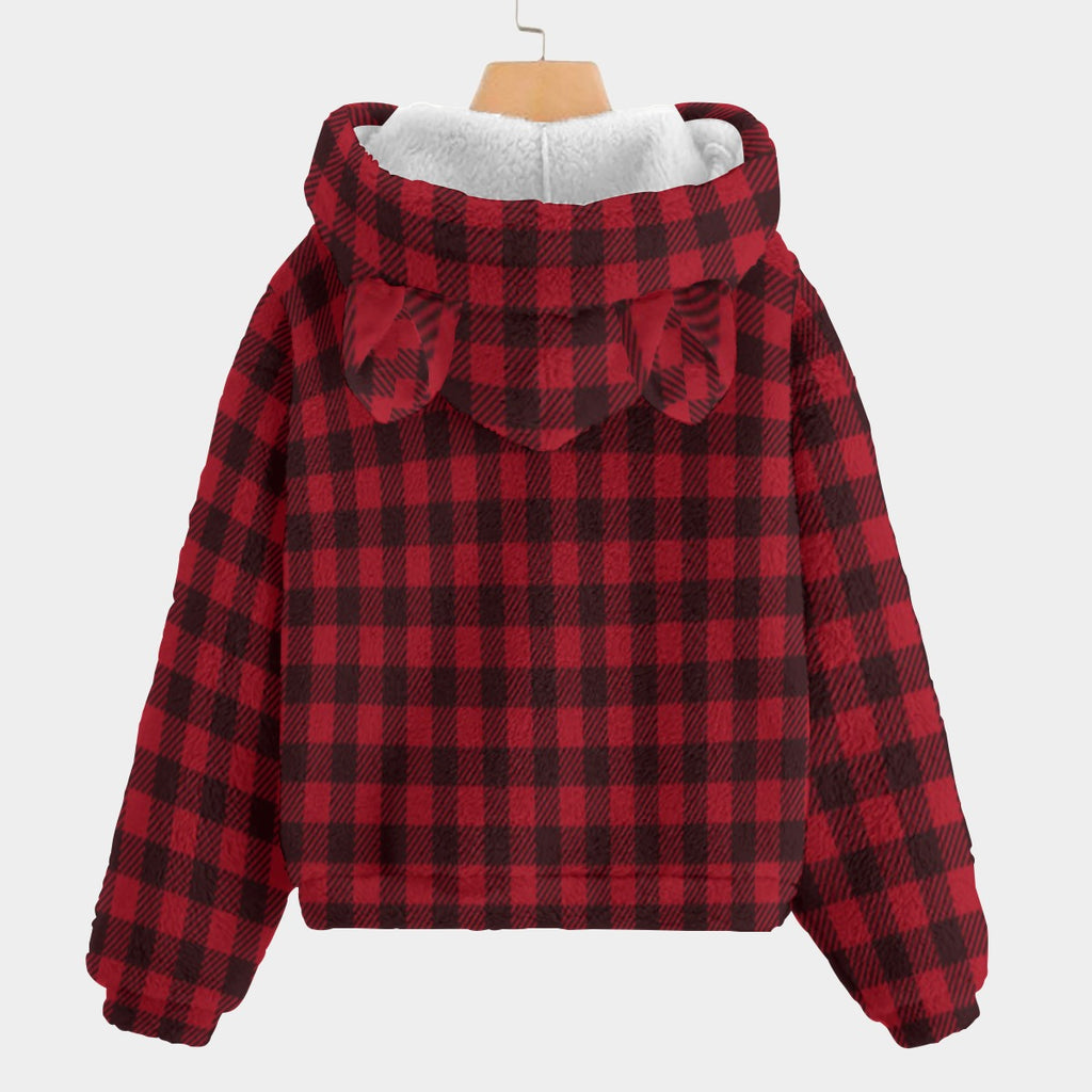 🧸Labubu SnugglePop Hoodie – Cute, Cozy & Ear-Resistible