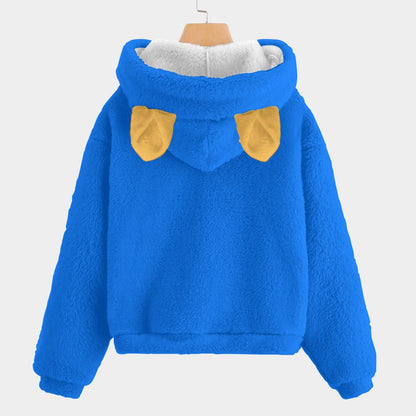 🧸Labubu Pooh Bear SnugglePop™ Hoodie – Cute, Cozy & Ear-Resistible