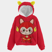 🧸Labubu SnugglePop™ Hoodie – Cute, Cozy & Ear-Resistible