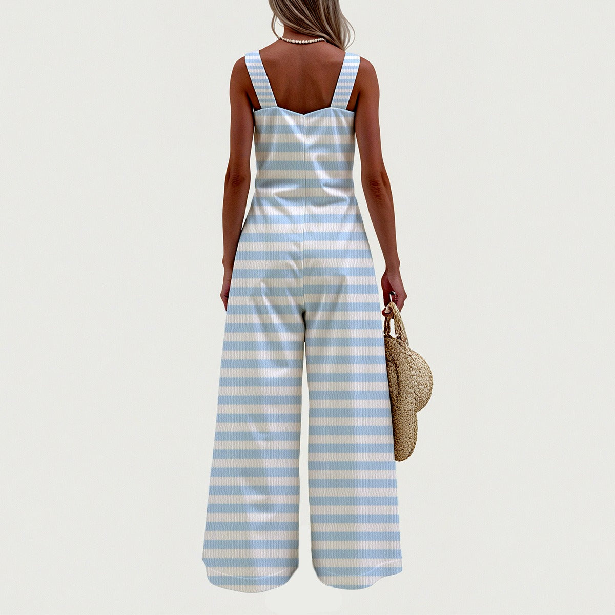 Exclusive Designs Women's Wide-Leg Jumpsuit