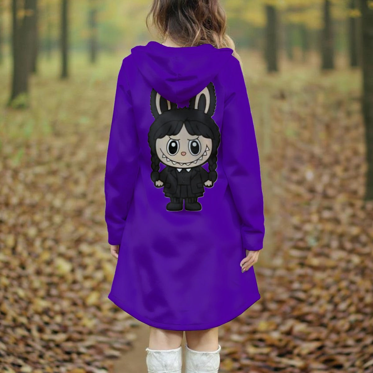 Exclusive Designed - Women's Long Hooded Dress