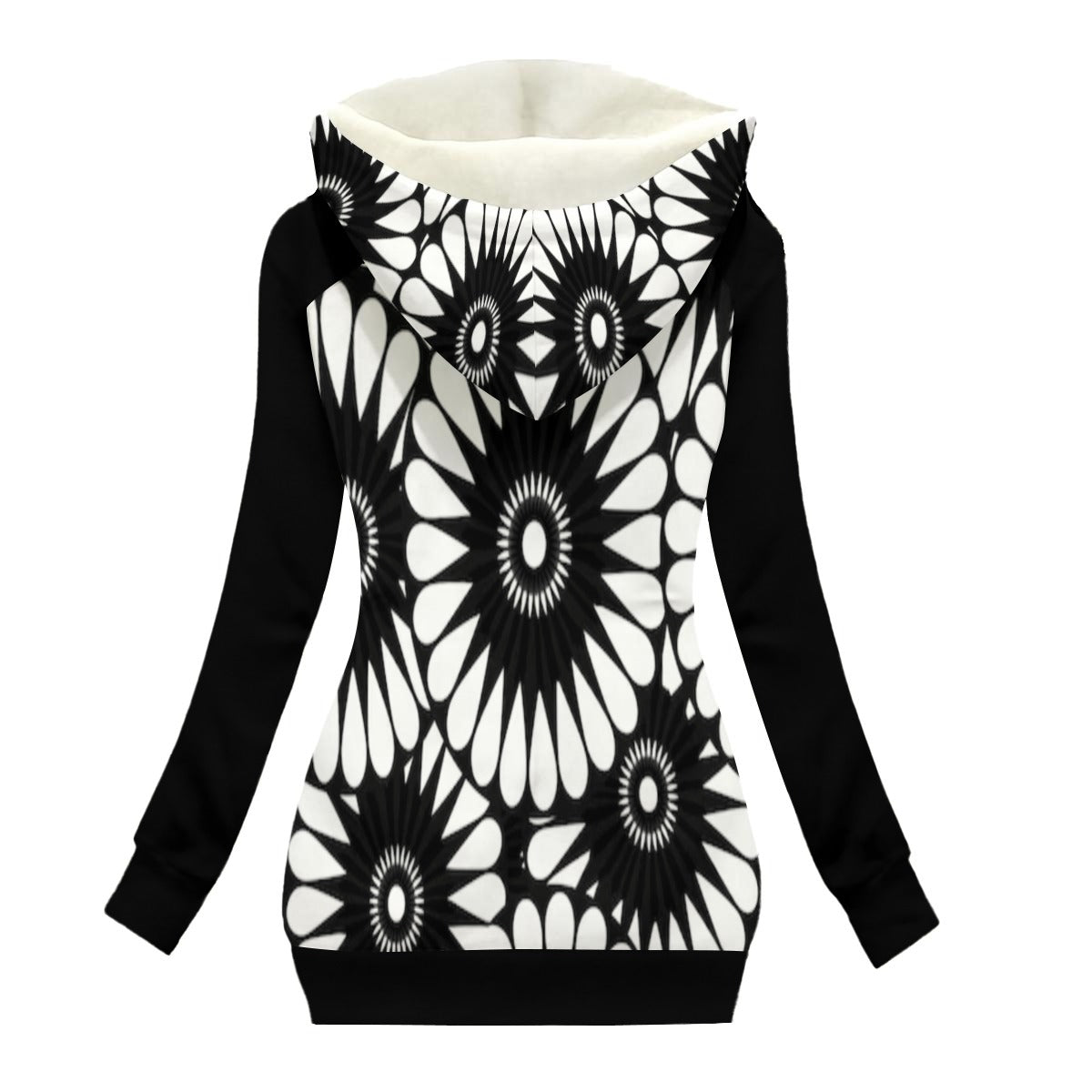 New and Exclusive Limited Edition Women's Long Jacket With Fleece Lining