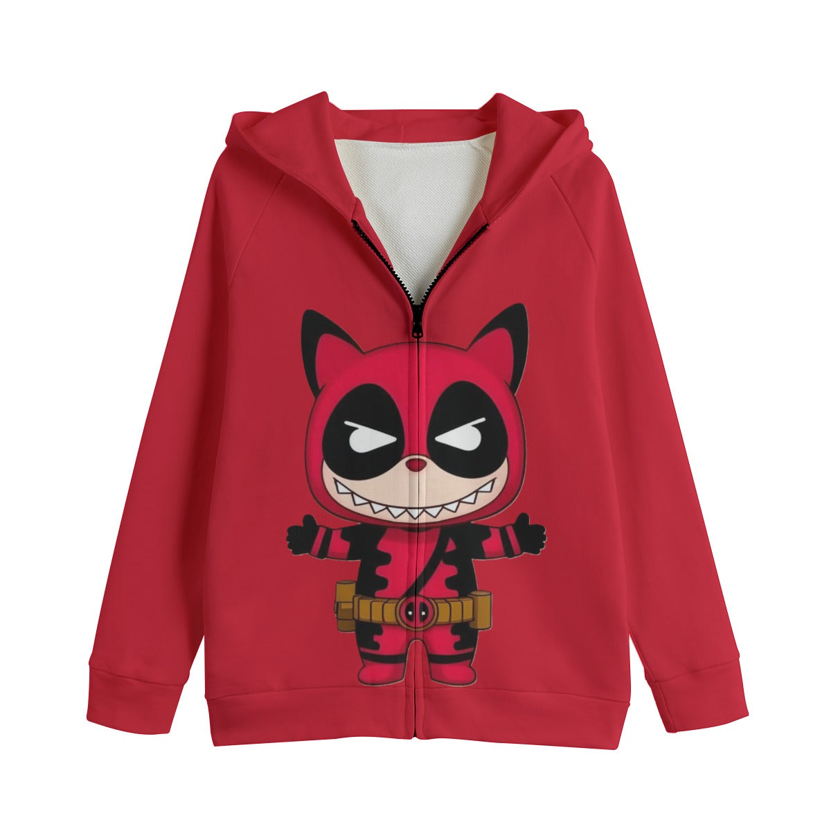LABUBU HOODED SWEATER JACKETS - KIDS SWEATER JACKET