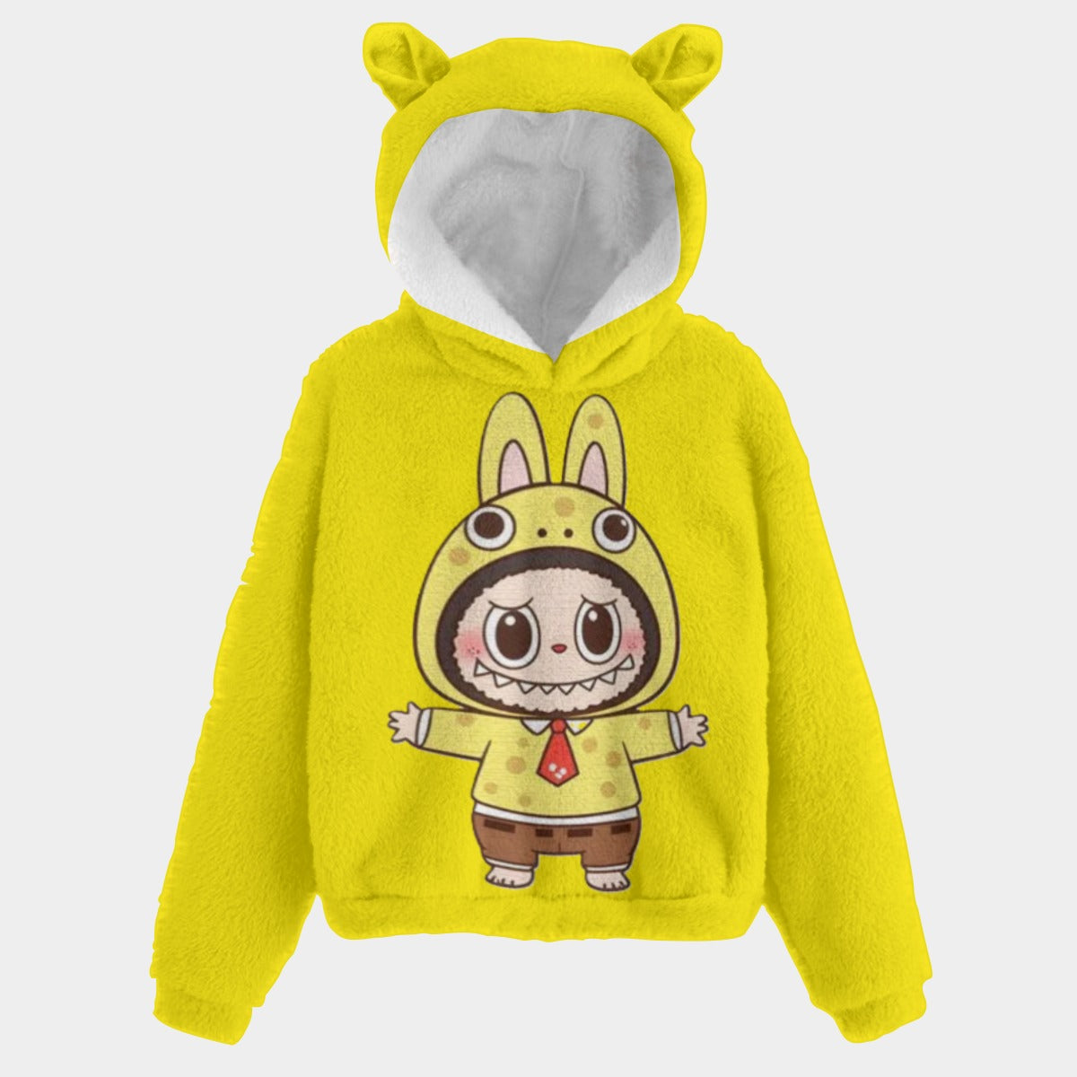 🧸Labubu SnugglePop™ Hoodie – Cute, Cozy & Ear-Resistible