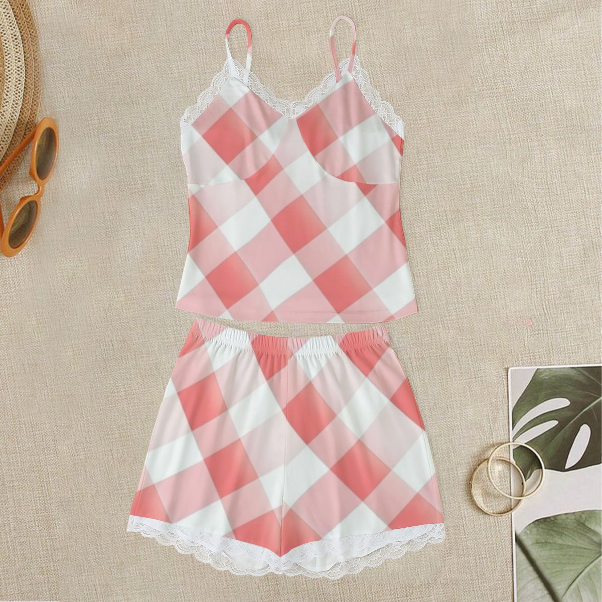 Woman's One Piece Shorts Romper