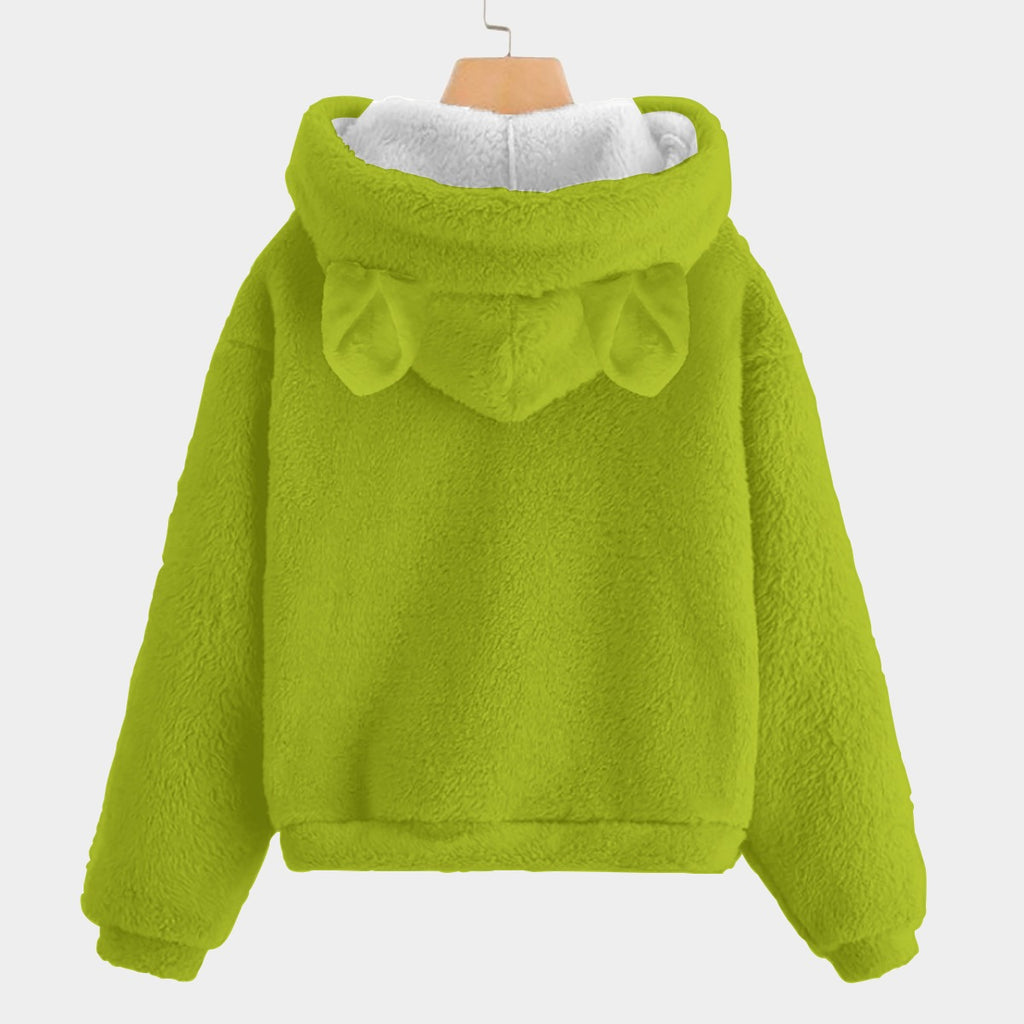 🐻✨🎁Grinchmas™ Hoodie with Ears – Holiday Mischief, BOGO Sale!