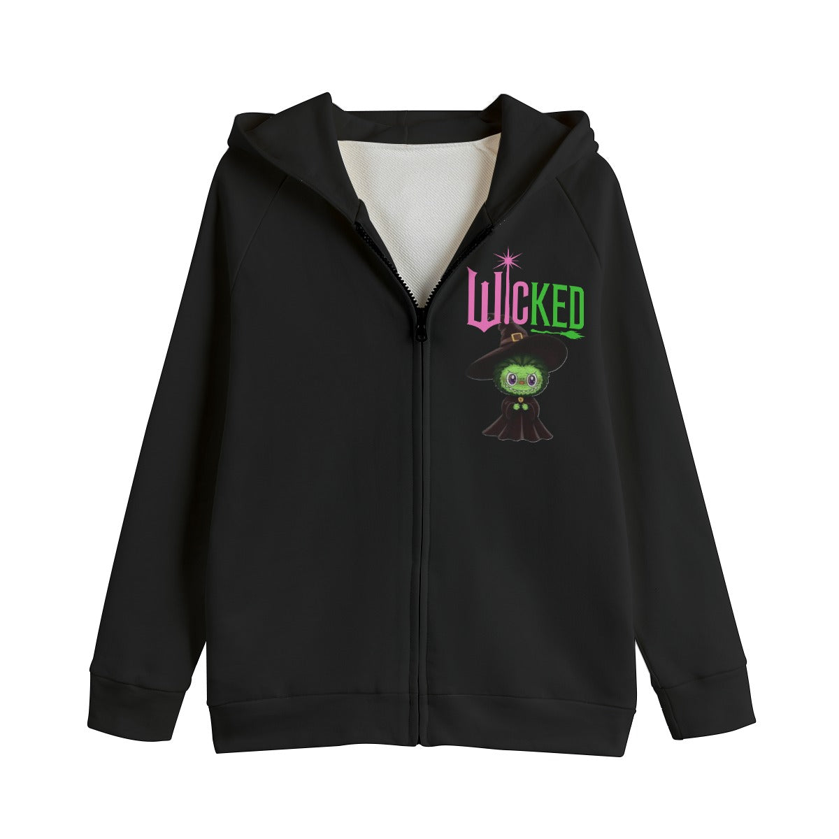 Exclusive Unisex Labubu Wicked Kid's Zip Sweatshirt Hoodie