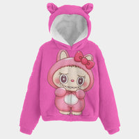 🧸Labubu SnugglePop™ Hoodie – Cute, Cozy & Ear-Resistible