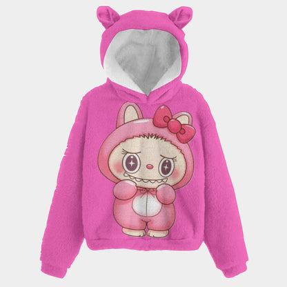 🧸Labubu SnugglePop™ Hoodie – Cute, Cozy & Ear-Resistible
