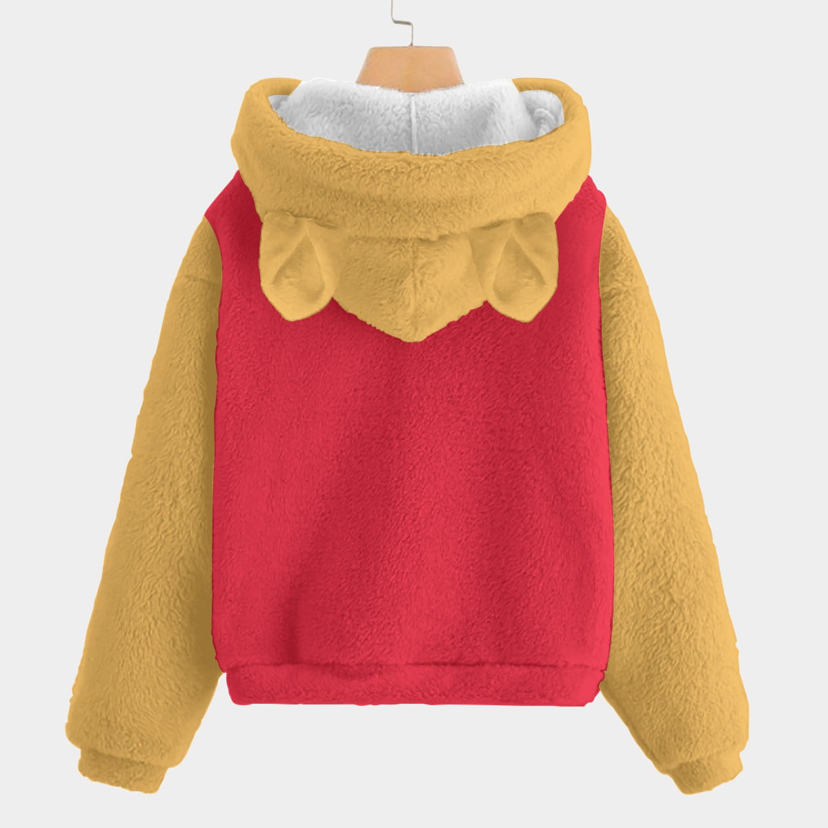 Kids Fleece Hoodie Pooh Bear w Ears