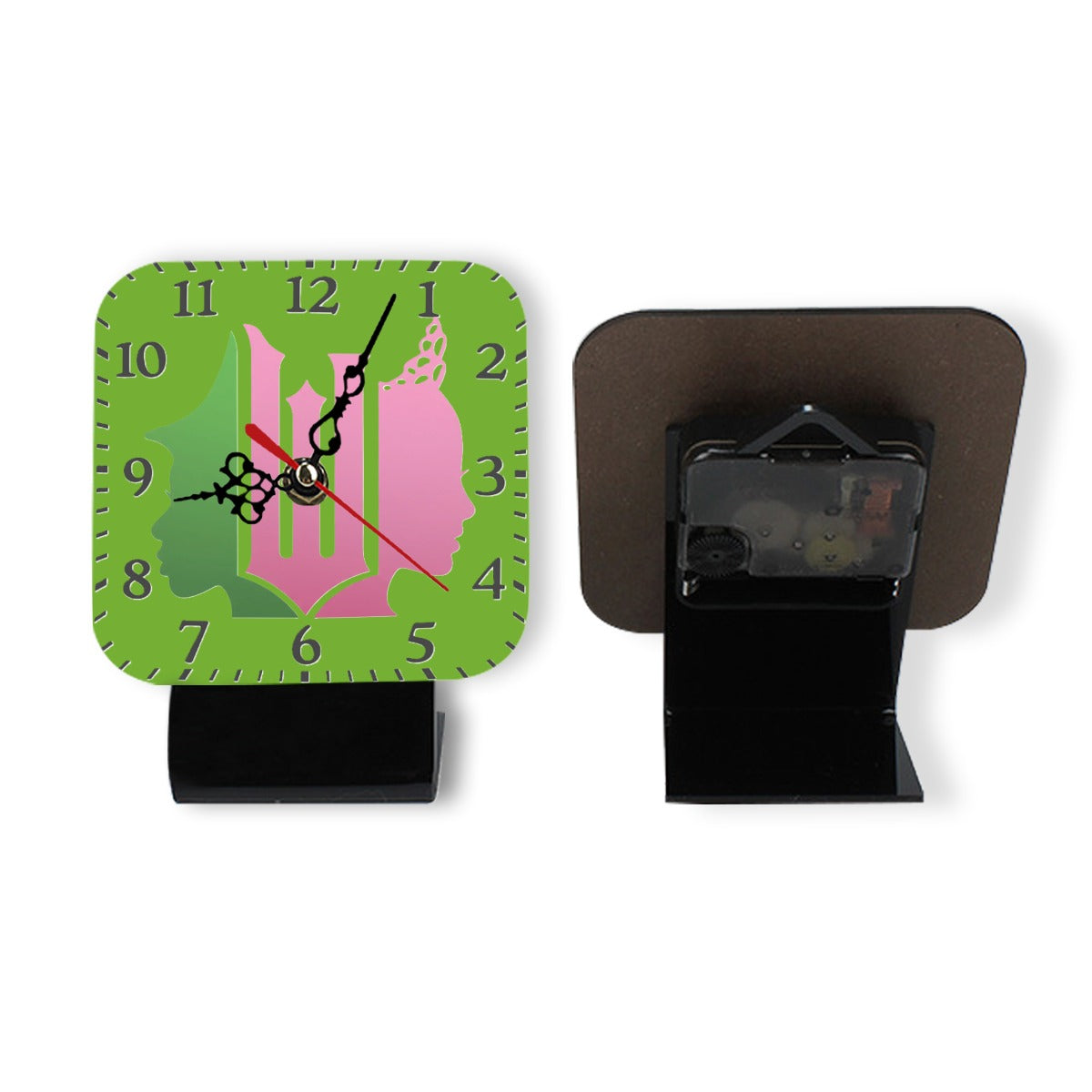 Exclusive Wicked Square Wood Clock