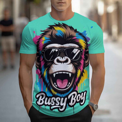Monkey Shades Men's T-shirt | Teal