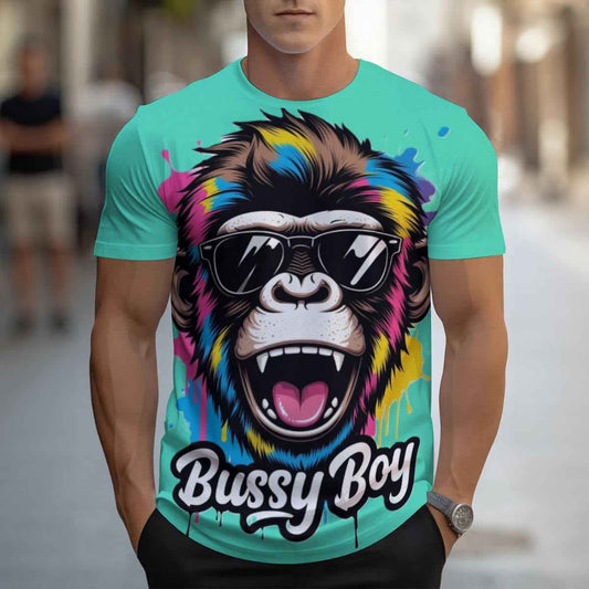 Monkey Shades Men's T-shirt | Teal
