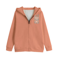 Kids Labubu Zip Sweatshirt Hoodies