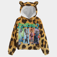 🔥Exclusive Limited Edition Zootopia 2™ Kid’s Cozy Warm Fleece Hoodie with Cute Animal Ears