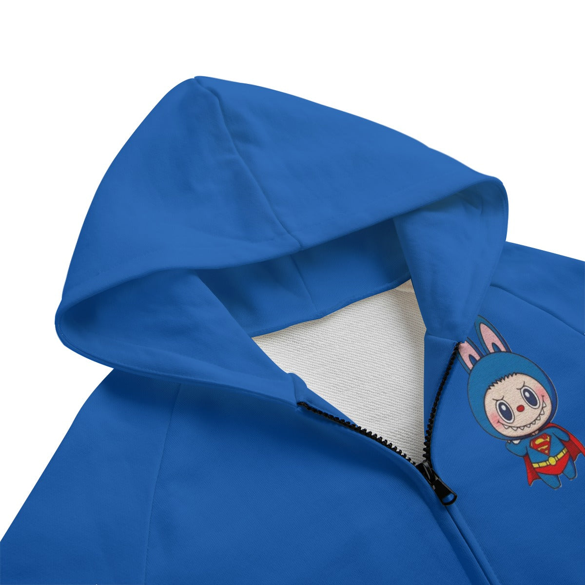 Labubu Kids Unisex Zip Sweatshirt Hoodie