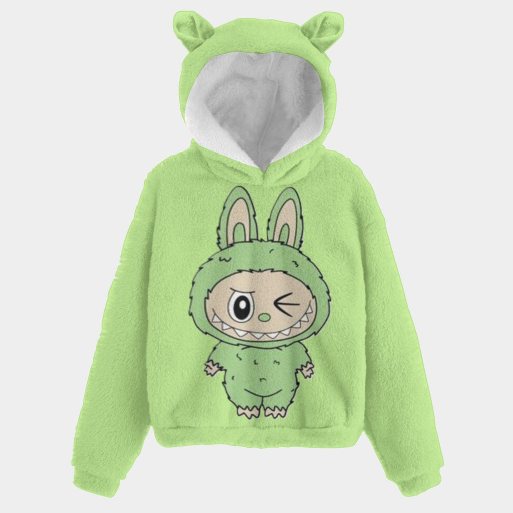 🧸Labubu SnugglePop Hoodie – Cute, Cozy & Ear-Resistible