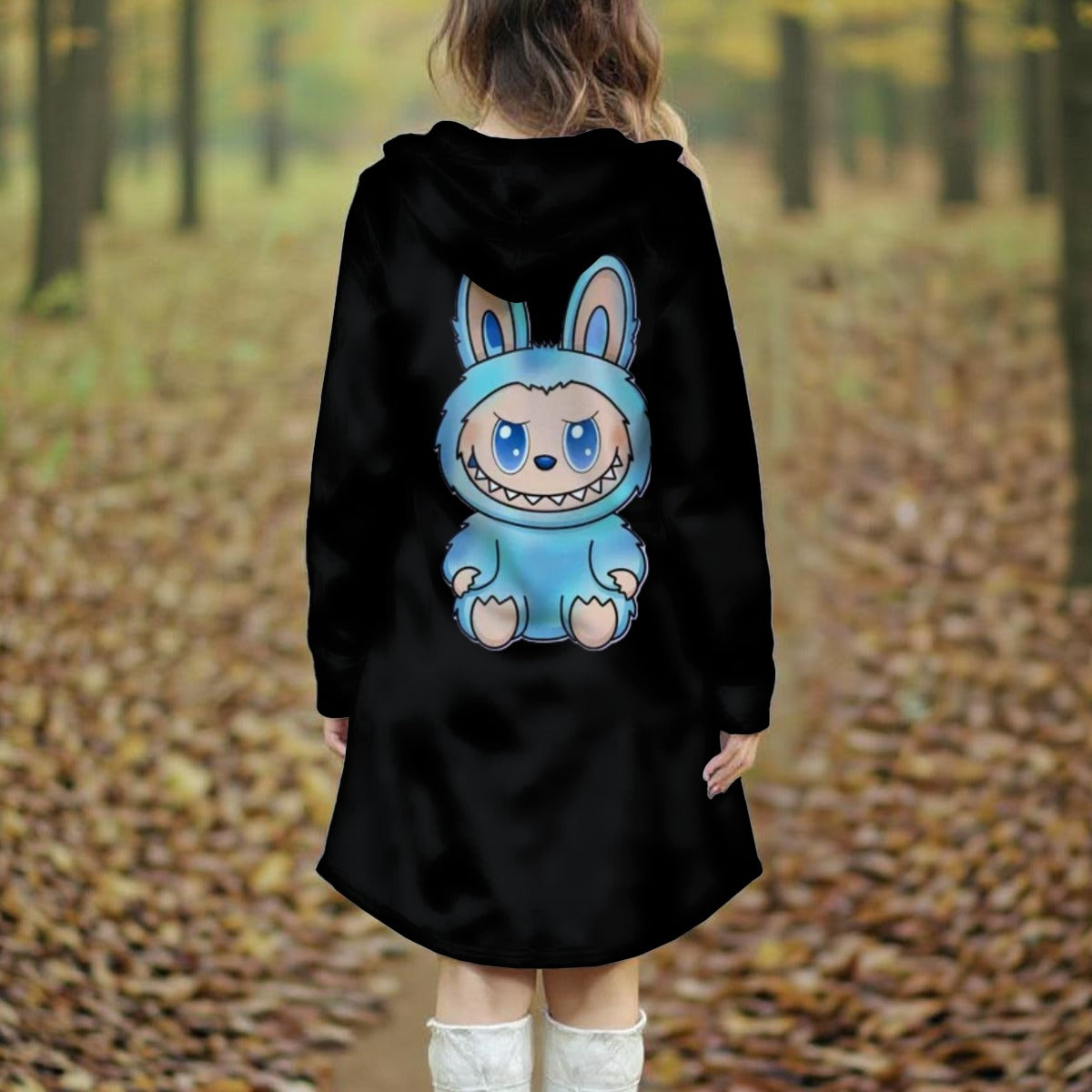 Exclusive Designed - Women's Long Hooded Dress