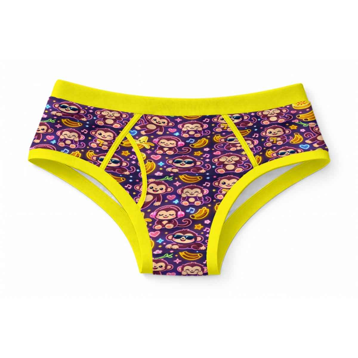 Monkey Madness Men's Briefs|Cotton