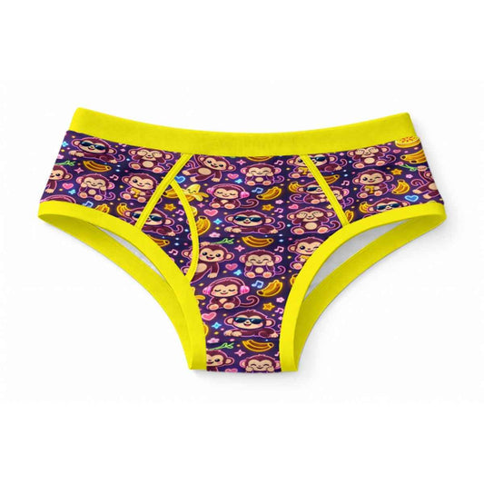 Monkey Madness Men's Briefs|Cotton