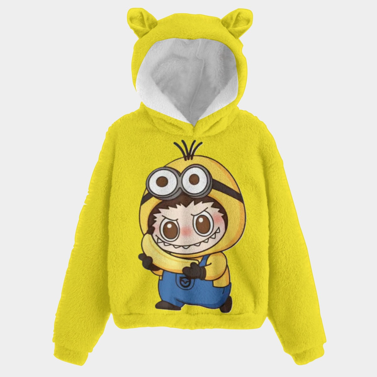 🧸Labubu SnugglePop™ Hoodie – Cute, Cozy & Ear-Resistible