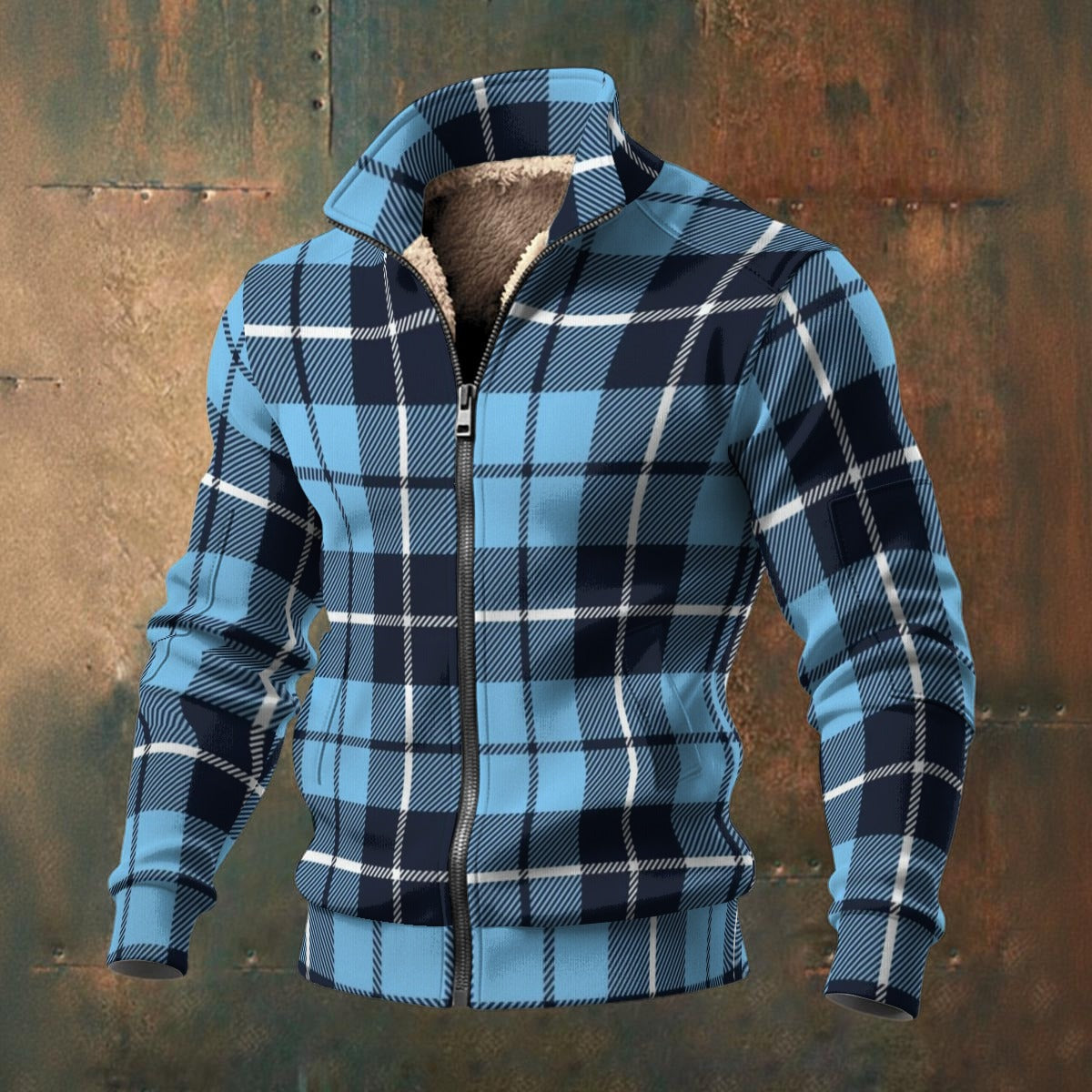 Exclusive Men's Thick Knit Fleece Jacket