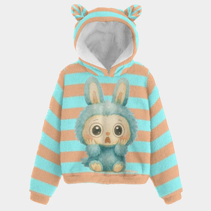 🧸Labubu SnugglePop™ Hoodie – Cute, Cozy & Ear-Resistible